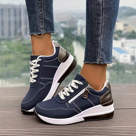 Damen Plateau Sneaker | Bequem
