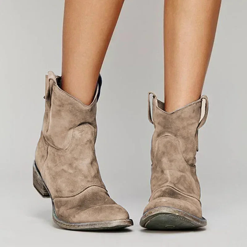 Damen Cowboy Stiefeletten | Bequem