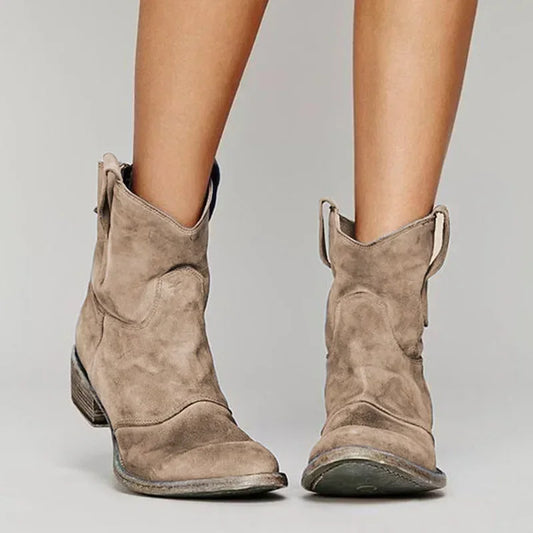 Damen Cowboy Stiefeletten | Bequem