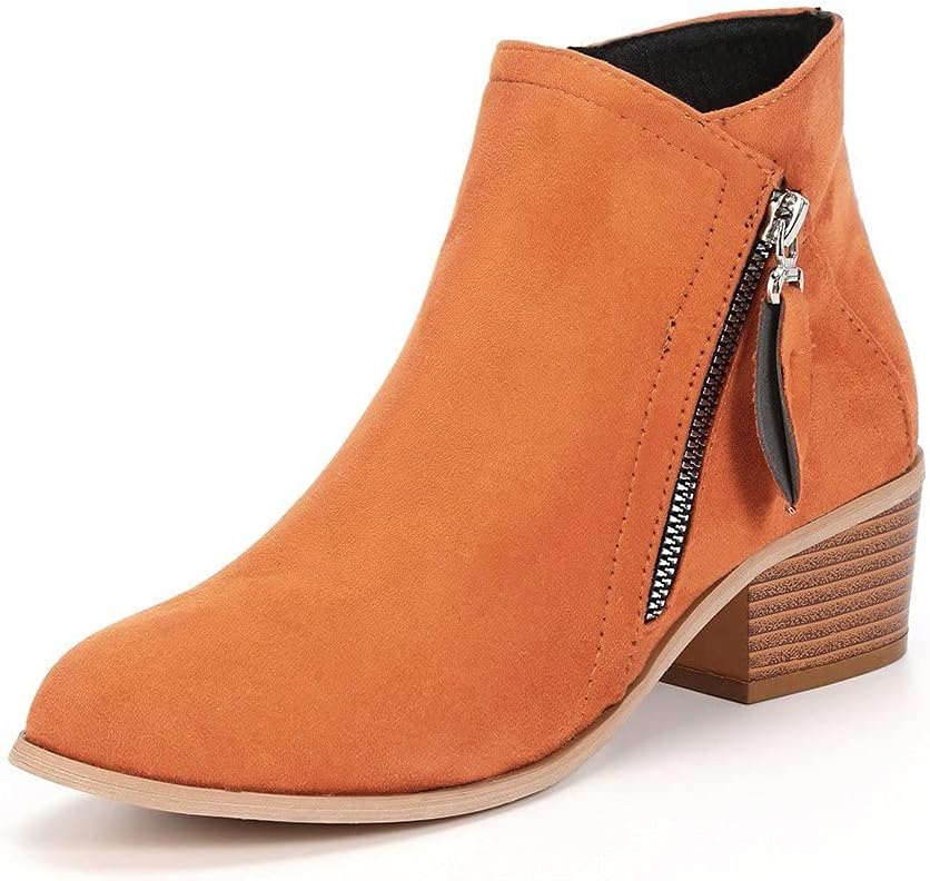 Damen Bequeme Stiefeletten | Reißverschluss