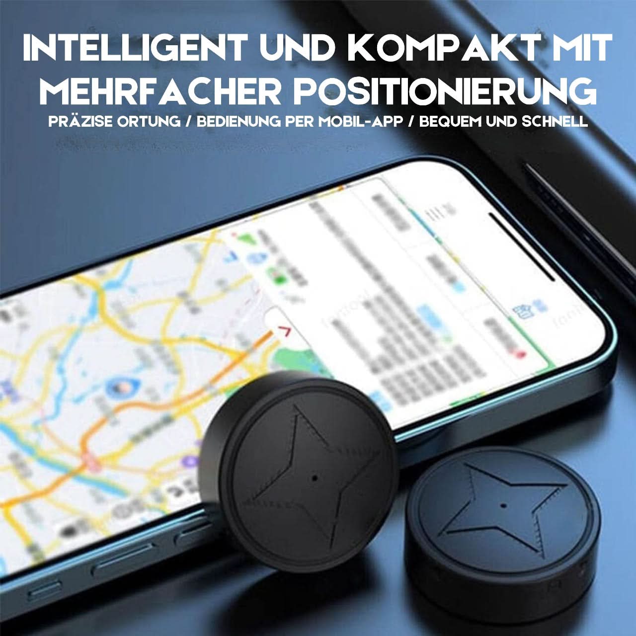 Kompakter GPS-Tracker mit magnetischer Befestigung