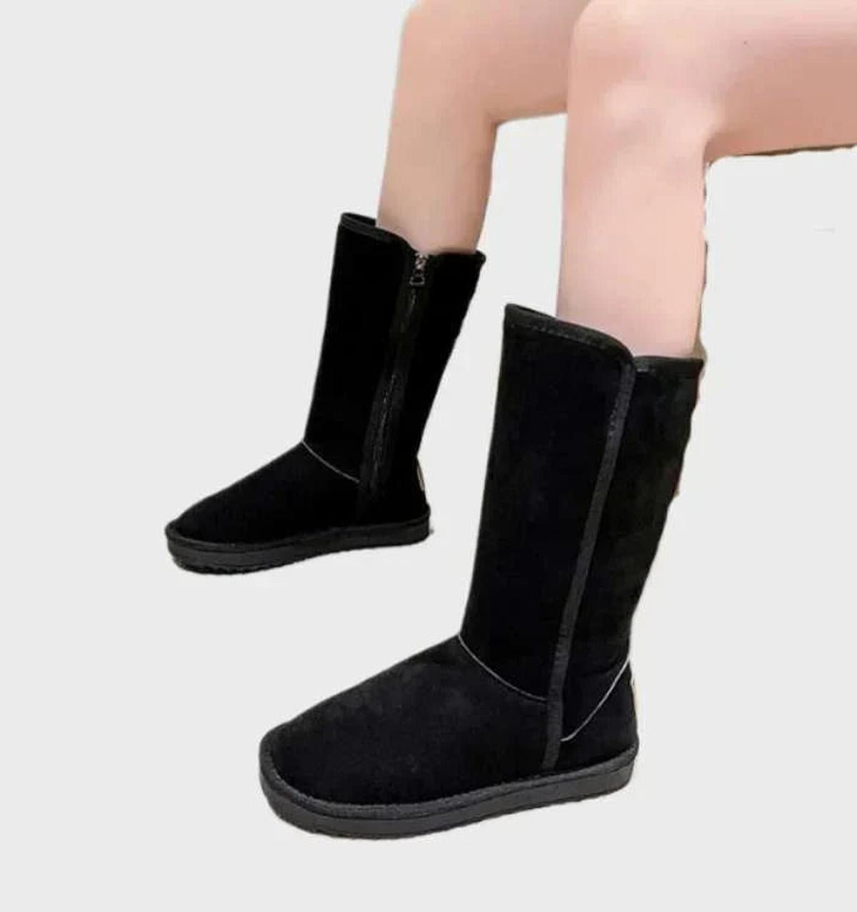 Women's Knee High Snow Boots | Suede