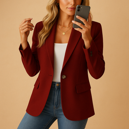 Women's Fitted Blazer | Fashion