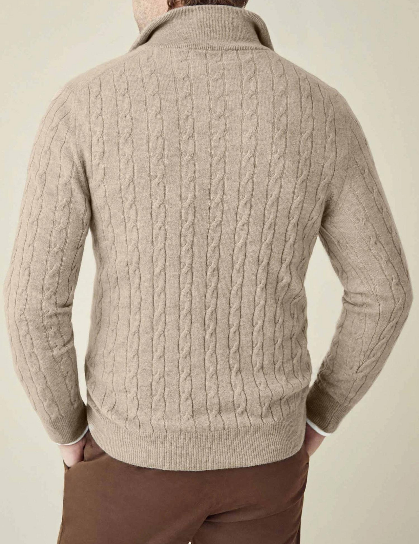 Men's Zipper Sweater | Soft