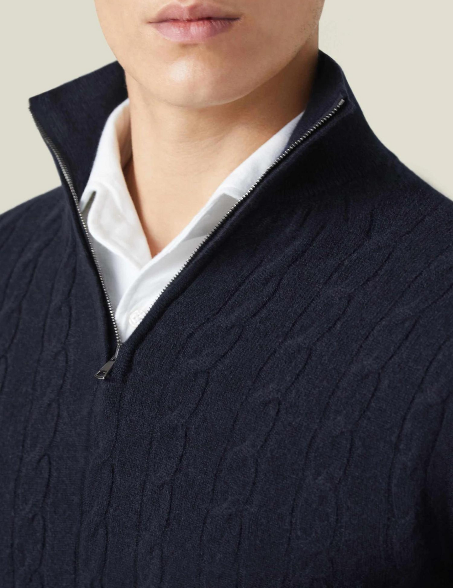 Men's Zipper Sweater | Soft