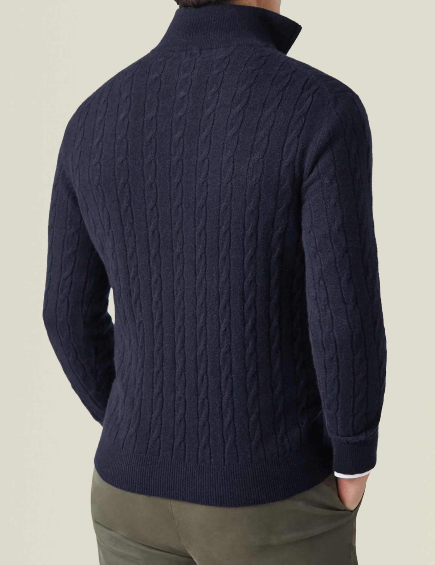 Men's Zipper Sweater | Soft