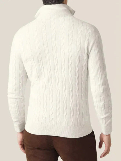 Men's Zipper Sweater | Soft
