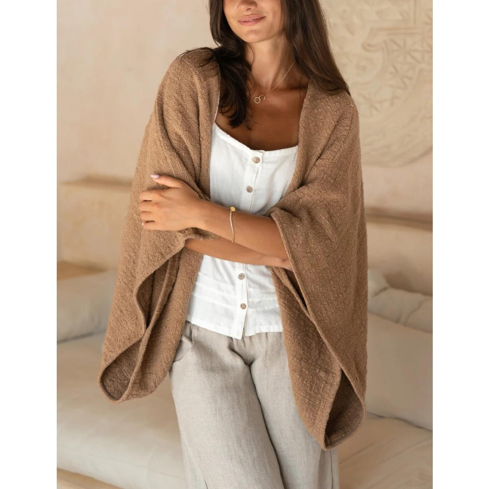 Strick-Cardigan mit Offener Front für Damen - Fatima