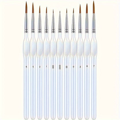 Präzisions-Detailpinsel – Perfekt für präzises Malen und filigrane Kunstwerke