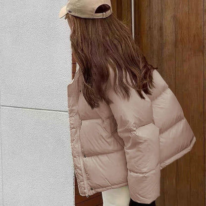 Damen Steppjacke mit Hohem Kragen – Ada