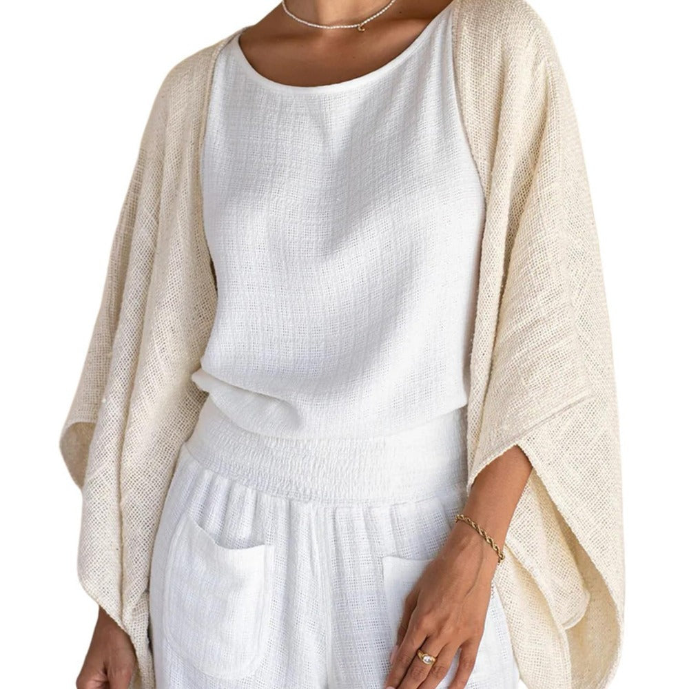Strick-Cardigan mit Offener Front für Damen - Fatima