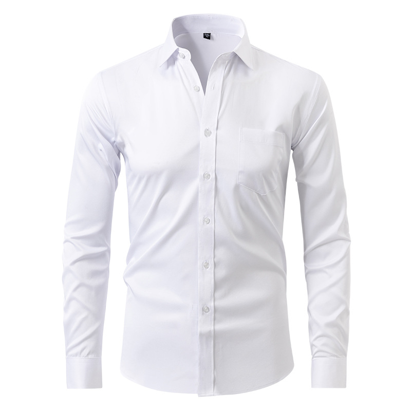Herren Faltenfreies Hemd | Langarm