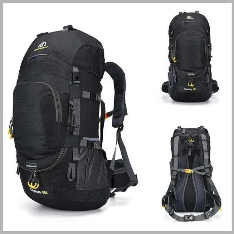 60L Wasserdichter Abenteuer-Rucksack