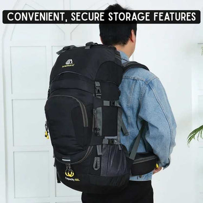 60L Wasserdichter Abenteuer-Rucksack