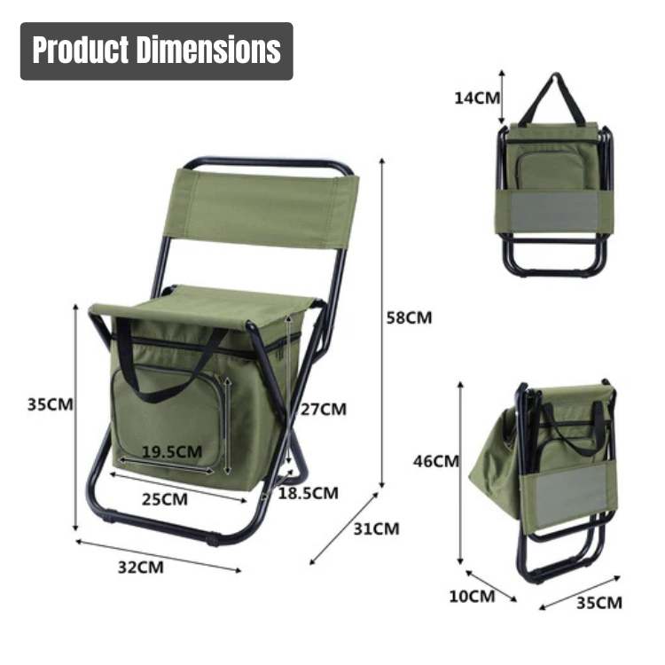 Vielseitiger Faltbarer Outdoor-Stuhl