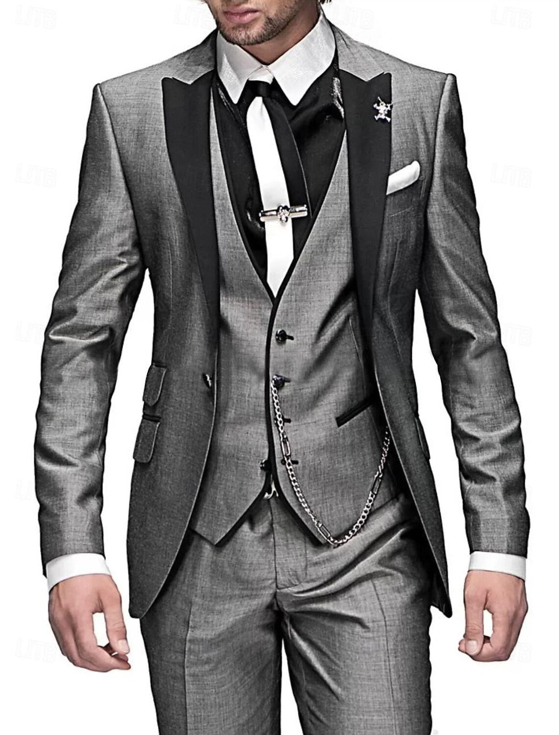 Eleganter Hochzeitsanzug für Herren | Komplett