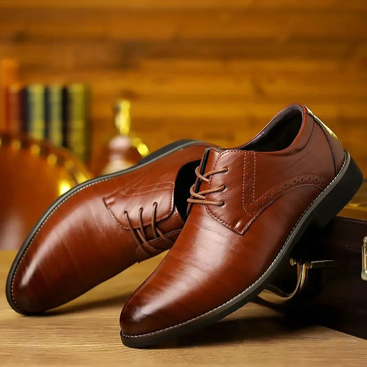 Herren Leder Oxford Schuhe | Klassische Schnürung