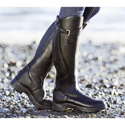 Women's Waterproof Knee High Boots | PU Leather