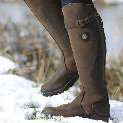 Women's Waterproof Knee High Boots | PU Leather
