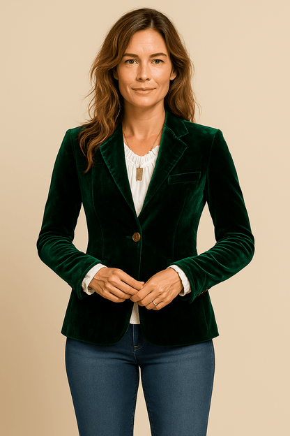 Women's Lapel Blazer | Slim Fit