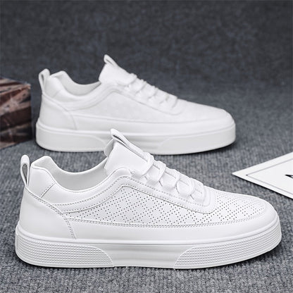 Men's Leather Sneakers Trainers | Breathable