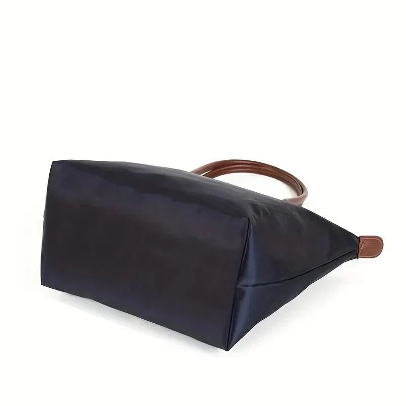 Damen Schultertasche Handtasche | Knopfverschluss