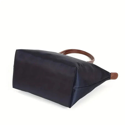 Damen Schultertasche Handtasche | Knopfverschluss