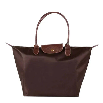 Damen Schultertasche Handtasche | Knopfverschluss
