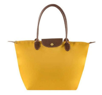 Damen Schultertasche Handtasche | Knopfverschluss