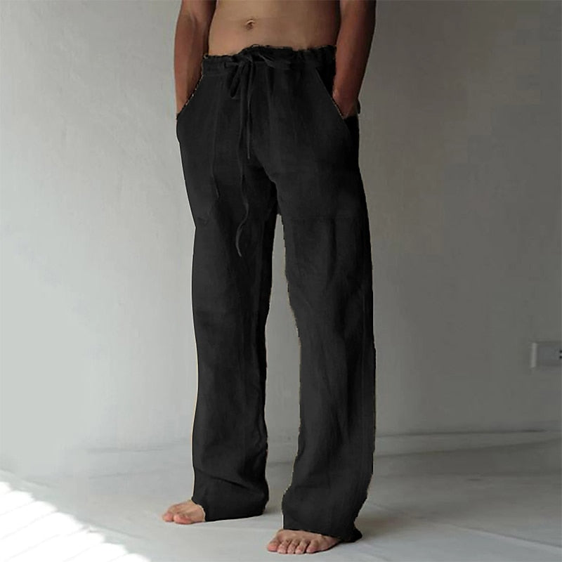 Herren Leinenhose | Lang