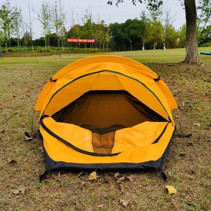 Tragbares Campingzelt für Rucksackreisen