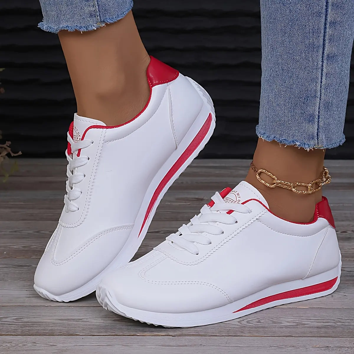 Damen Bequeme Sneaker | Weiß