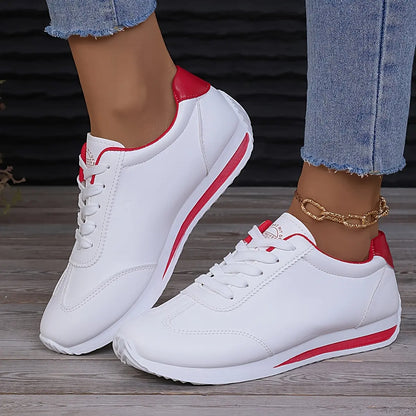 Damen Bequeme Sneaker | Weiß