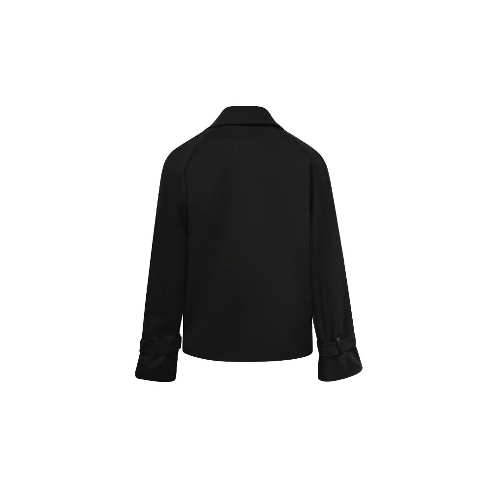 Damen Kurzjacke mit Doppelreiher Mantel – Giovanna