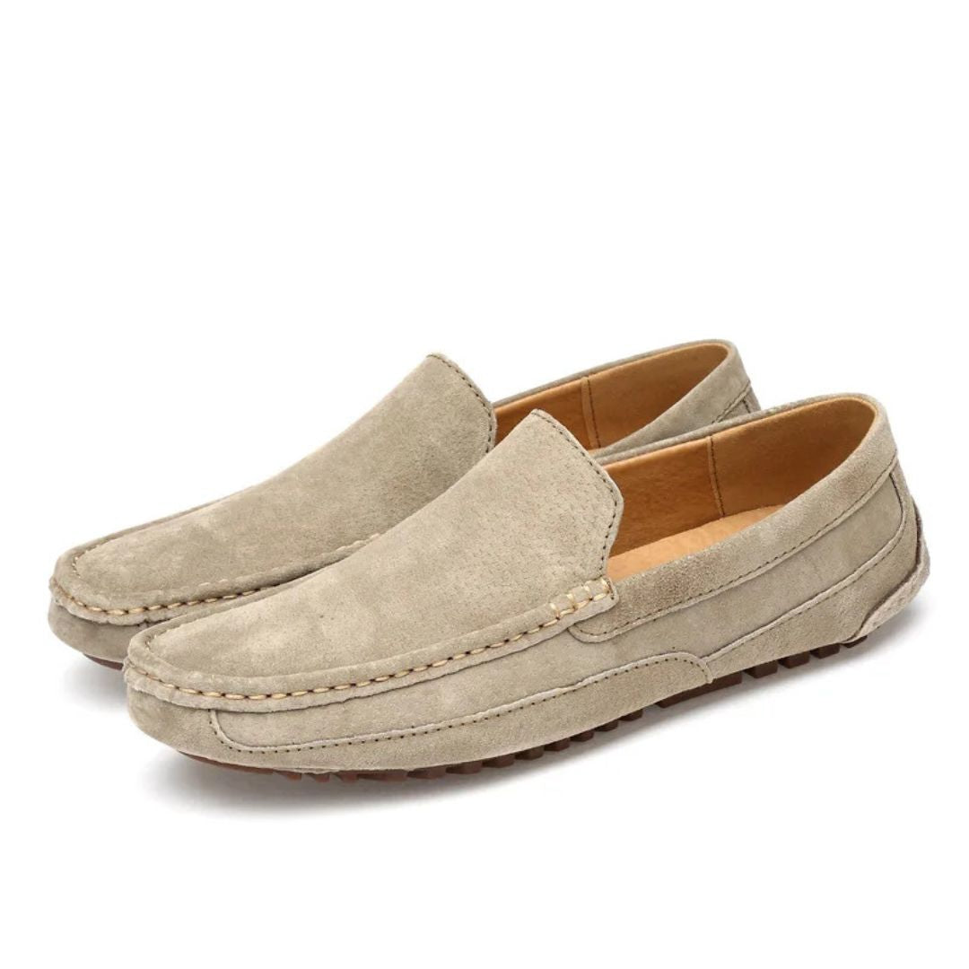 Men's Suede Loafers | Flat