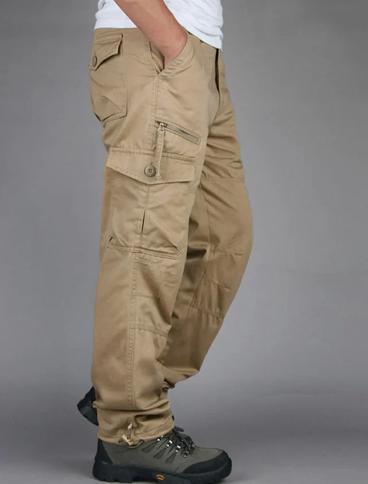 Herren Chino Cargo-Hosen | Lang