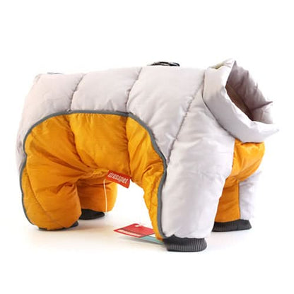 Wärmende & Wasserdichte Winterjacke für Hunde mit Reflektierenden Streifen