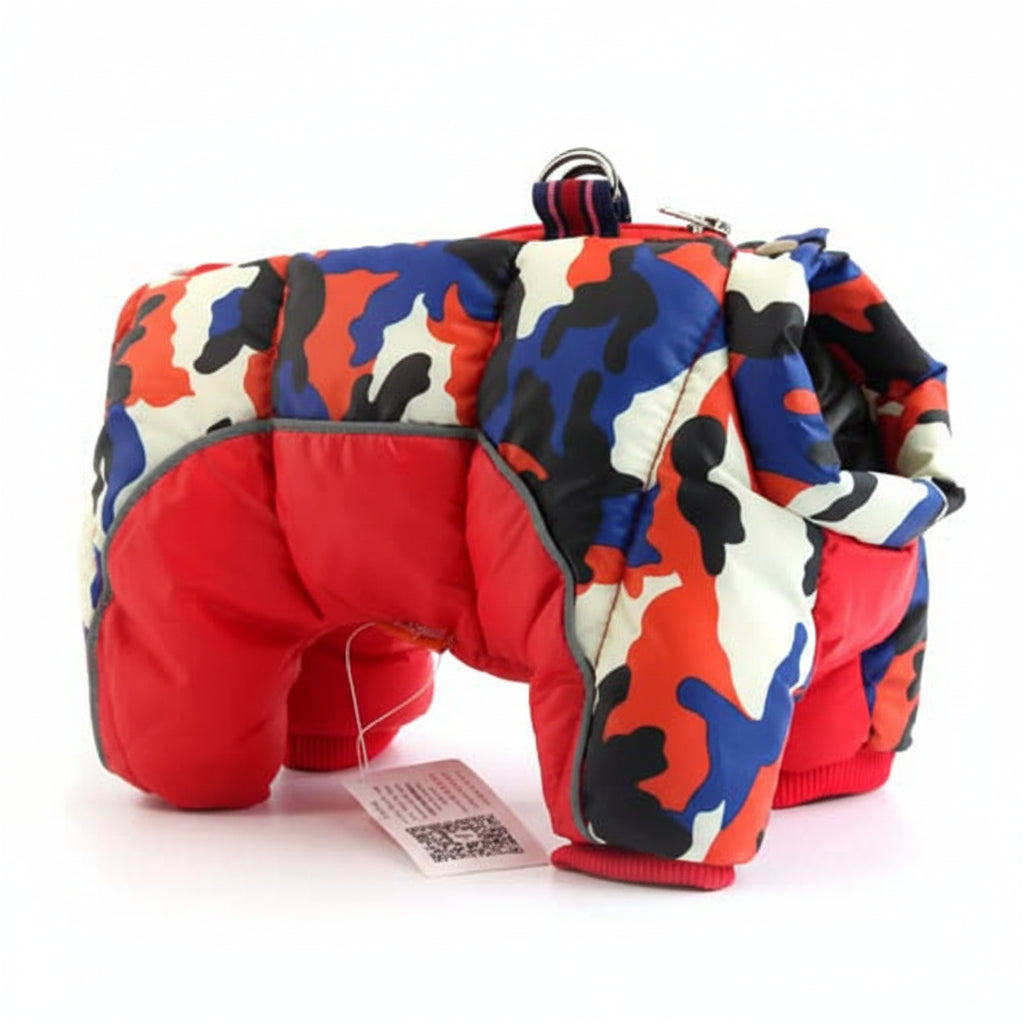 Wärmende & Wasserdichte Winterjacke für Hunde mit Reflektierenden Streifen