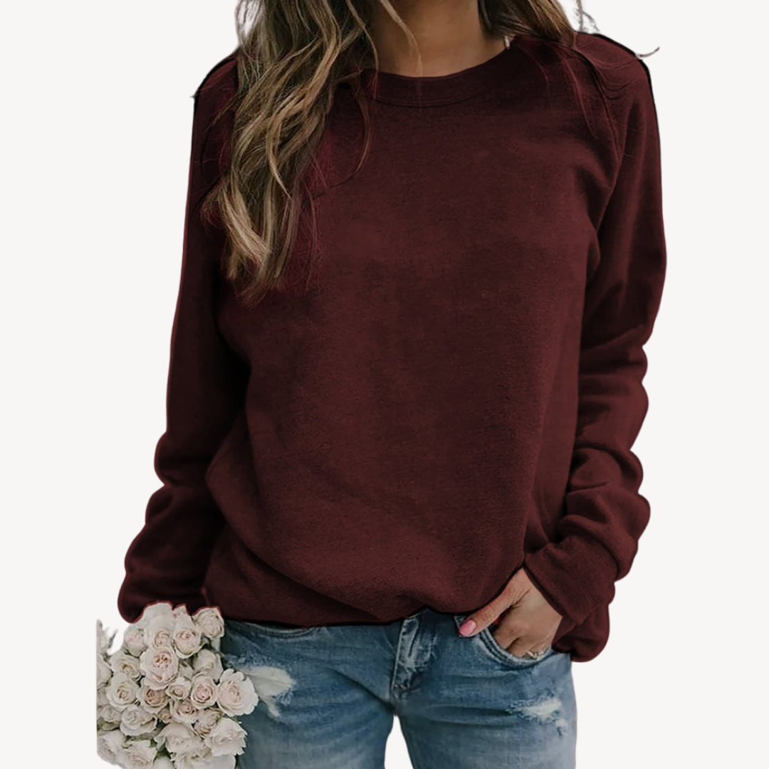 Women's Casual Sweater | Crew Neck