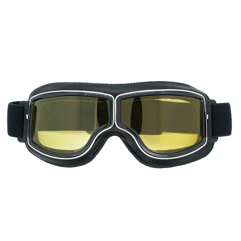 Vintage-Motorradbrille für Herren | Polarisiert