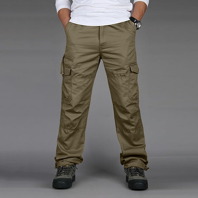 Herren Chino Cargo-Hosen | Lang