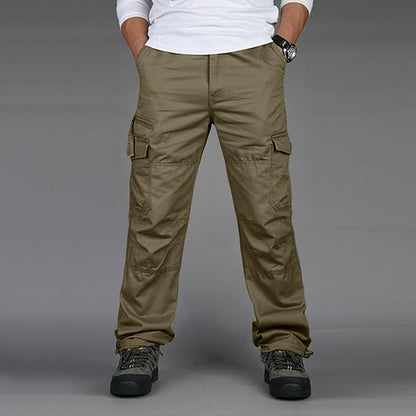 Herren Chino Cargo-Hosen | Lang