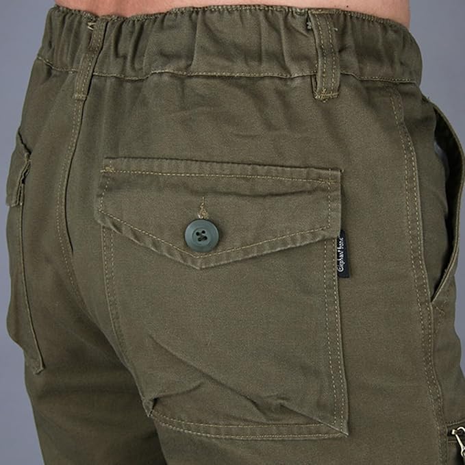 Herren Chino Cargohose | Lang