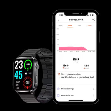Smartwatch zur Blutzuckerüberwachung