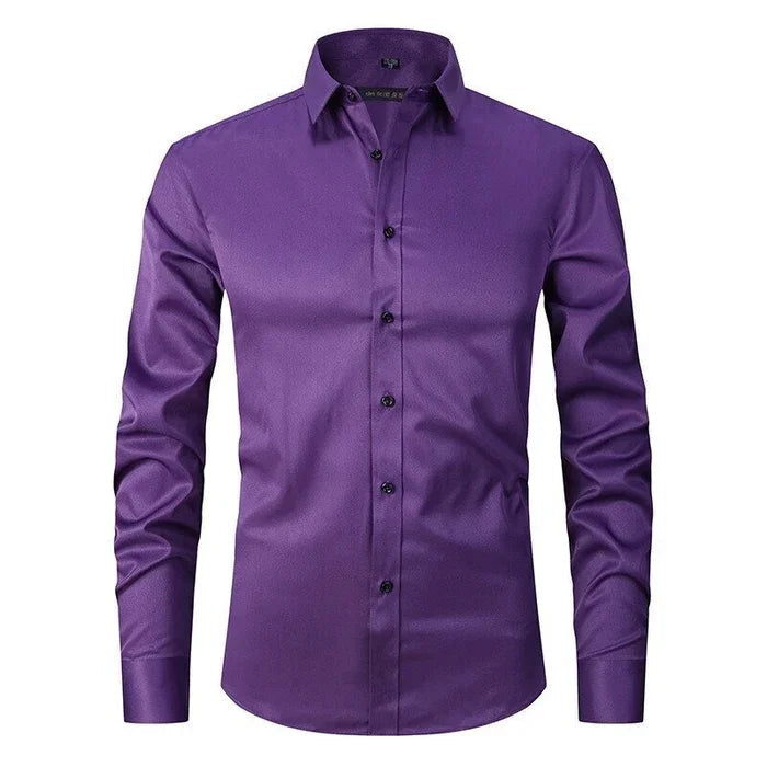Herren Stretch Hemd | Langarm