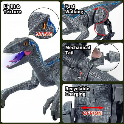 Interaktives Dinosaurier-Spielzeug mit Licht & Sound für prähistorischen Spaß
