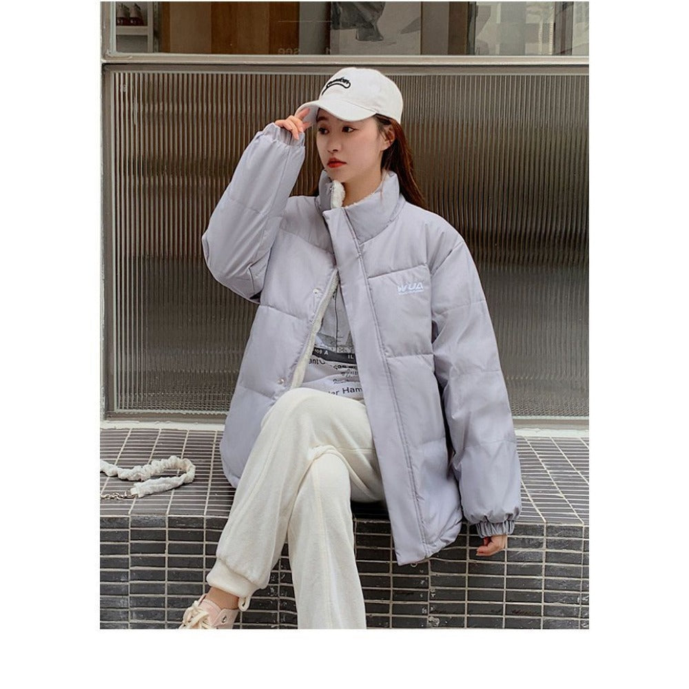 Wendbare Steppjacke Zweitseitiger Mantel für Damen – Milena