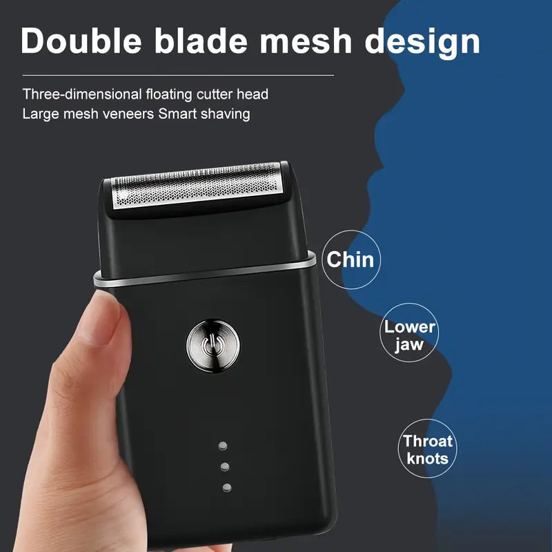 3-teilige professionelle Haar- und Bartpflegeset für Männer, kabellose Trimmer mit LED-Display, USB wiederaufladbar