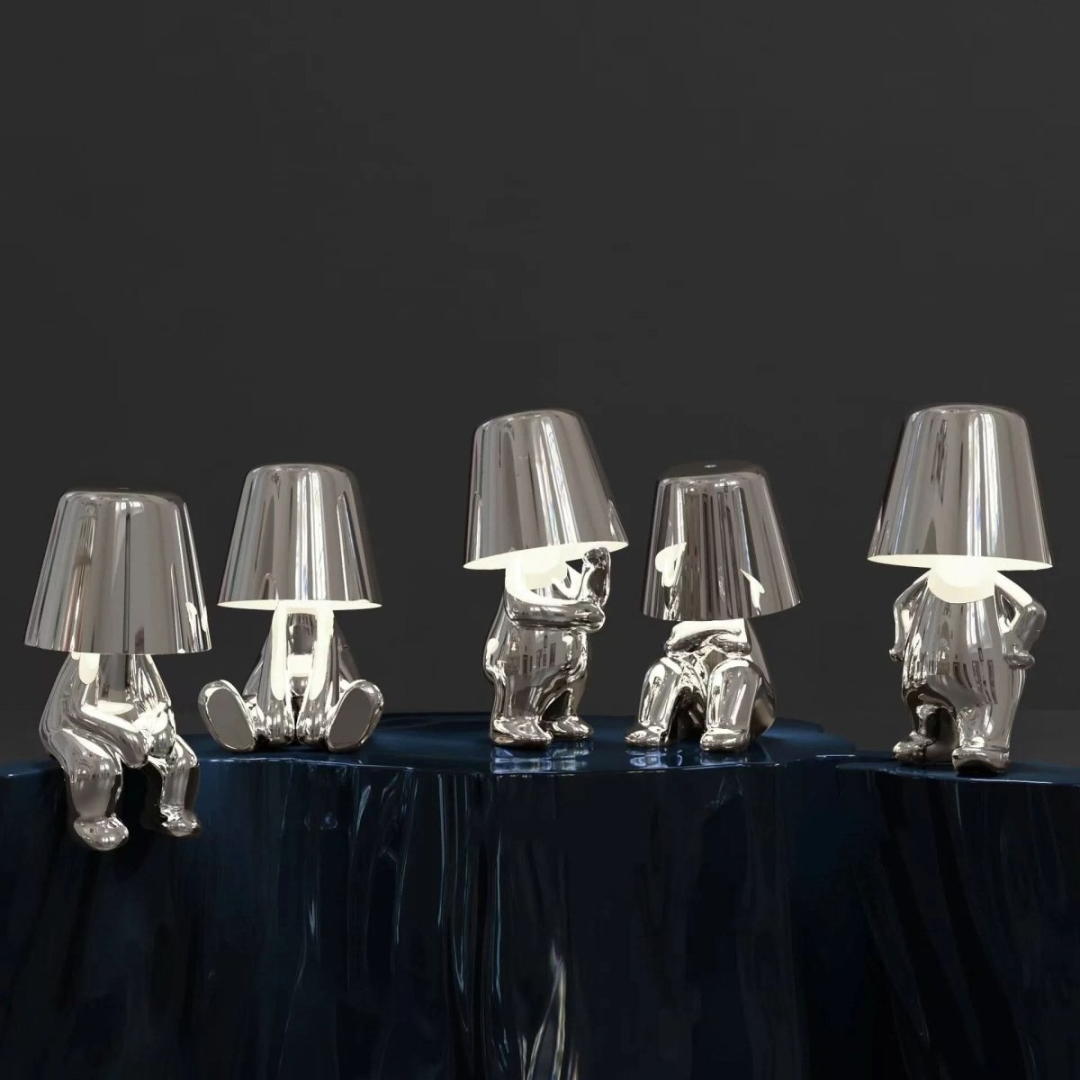 Moderne Design LED Tischlampe mit dimmbarem Licht