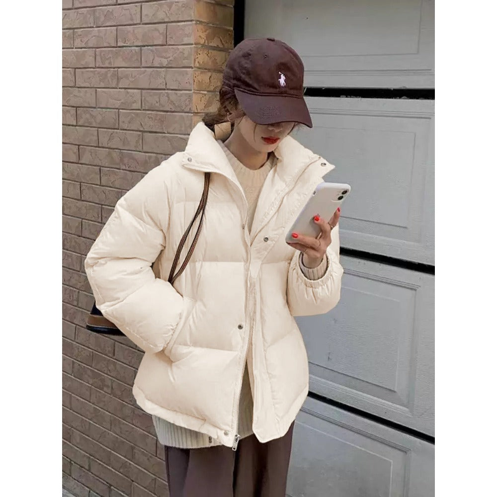 Damen Steppjacke mit Hohem Kragen – Ada